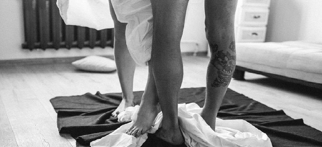 standing couples legs